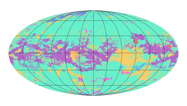 The first global geologic map of Saturn's largest moon, Titan