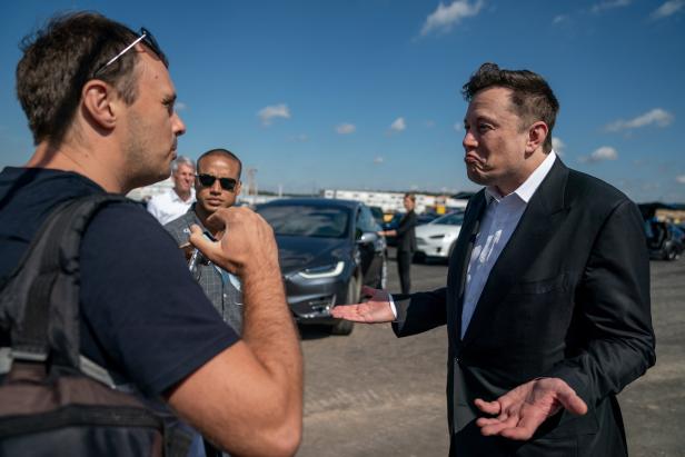 Elon Musk in Germany