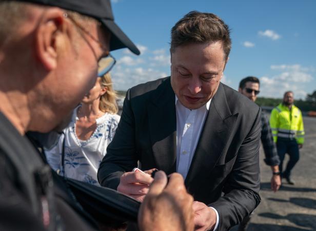 Elon Musk in Germany