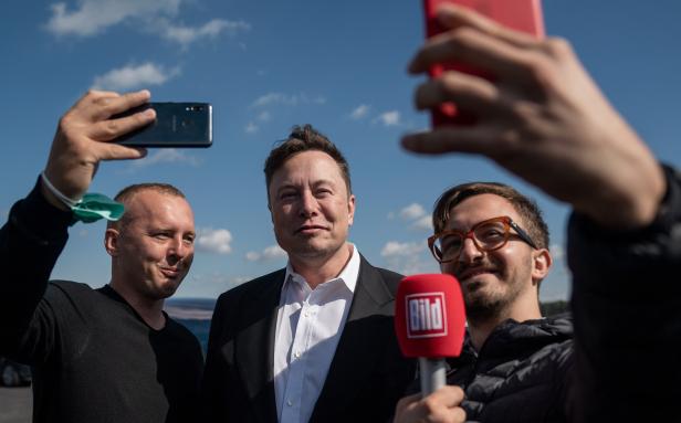 Elon Musk in Germany