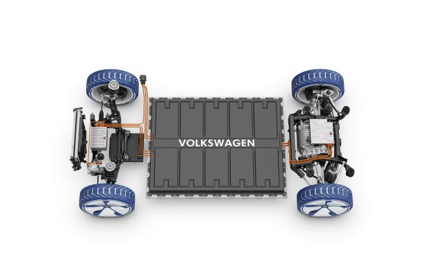 Volkswagen Showcar I.D. I.D. ? die Revolution. Der erste Volkswagen auf der v^llig neuen Elektrofahrzeug-Plattform. Der erste Volkswagen, der f?r das automatisierte Fahren vorbereitet ist.