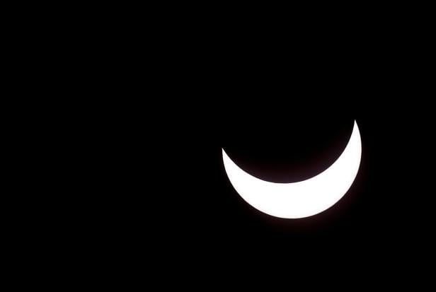 Total solar eclipse over South America, visible in parts of Chile and Argentina, in Buenos Aires, Argentina