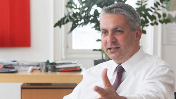 Erste-Vorstand Peter Bosek