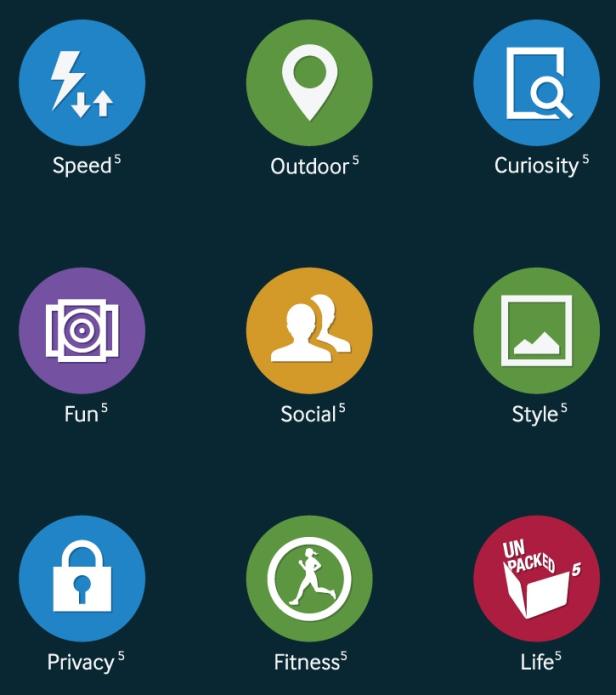Möglicherweise der neue Look der Icons des Galaxy S5 (anklicken um alle anzuzeigen)