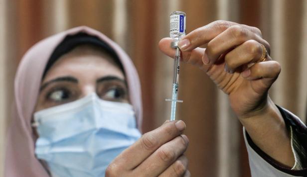 PALESTINIAN-HEALTH-VIRUS-VACCINE