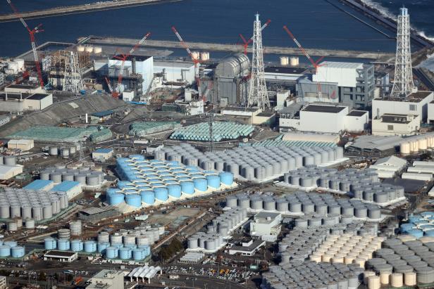 Release of treated water containing tritium from the crippled Fukushima Daiichi Nuclear Power Plant