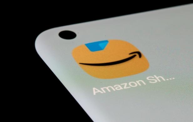 Amazon-App auf einem Smartphone