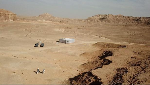 D-MARS Habitat in der Negev-Wüste