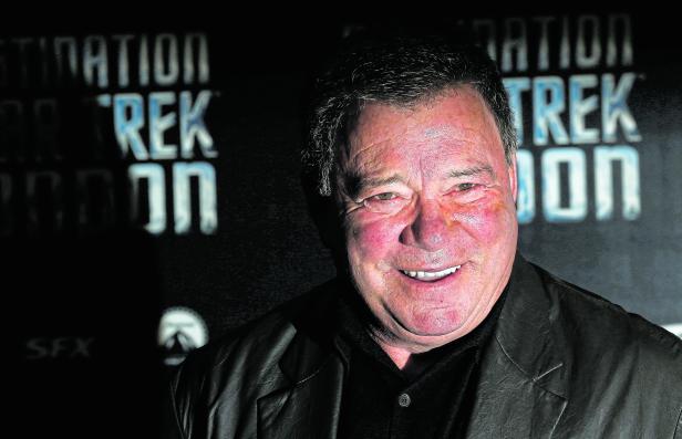 FILE PHOTO: Shatner who plays Captain James T. Kirk in the original version of Star Trek arrives at the Destination Star Trek London event