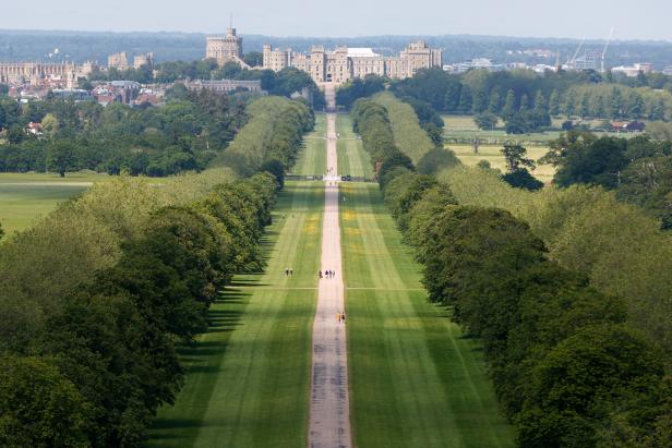 Windsor Castle is seen ahead of U.S. President Biden arrival, in Windsor