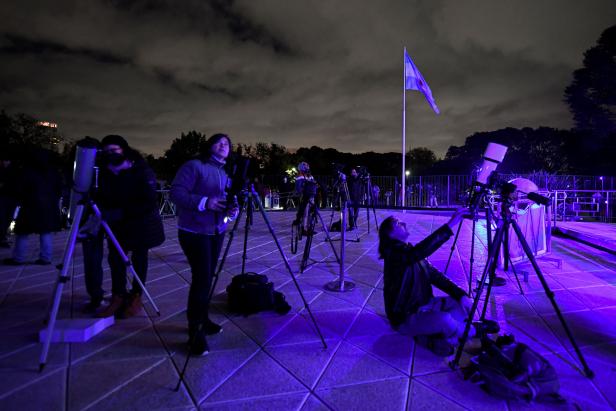 ARGENTINA-ASTRONOMY-MOON-ECLIPSE