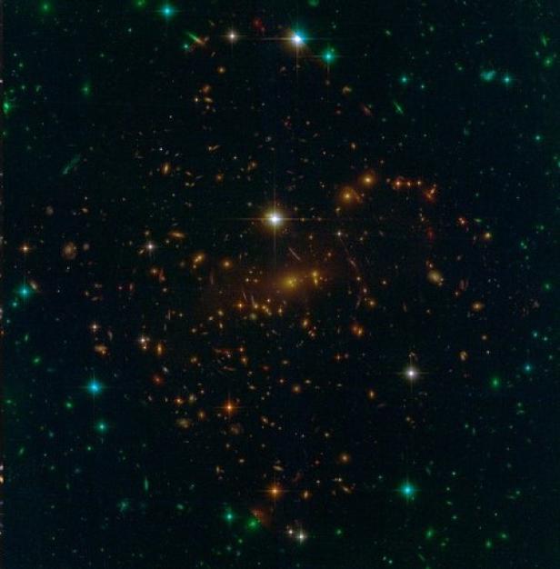 Hubble Bild von Sternenhaufen