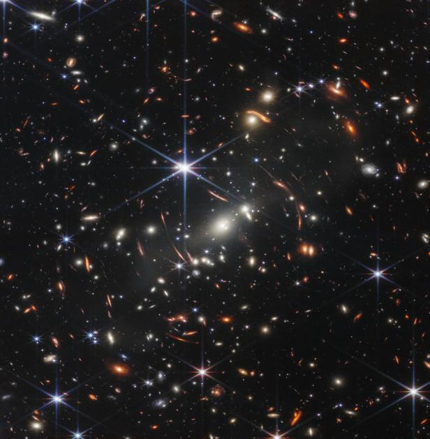 Das "Deep Space"-Foto des James-Webb-Teleskops.