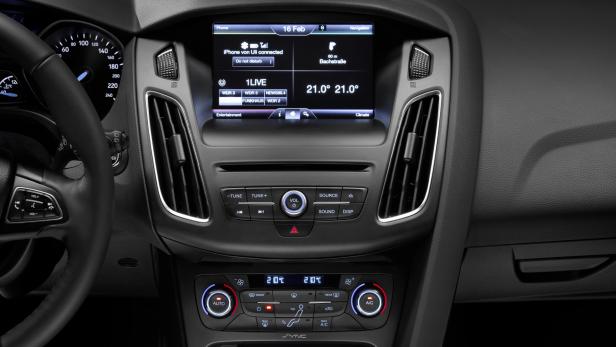 Interieur des neuen Ford Focus