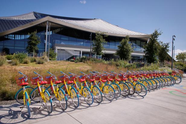 Tour of Google's new Bay View Campus in Mountain View