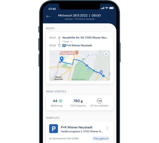 Mit der Ummadum-App muss man für Nahallo nur bei Fahrtantritt interagieren, der Rest erfolgt automatisch