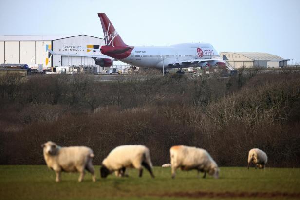 First ever UK launch of Virgin Orbit's LauncherOne rocket in Newquay