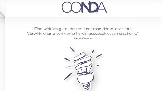 Conda.at Crowdfunding-Plattform aus Österreich. Crowdinvesting.