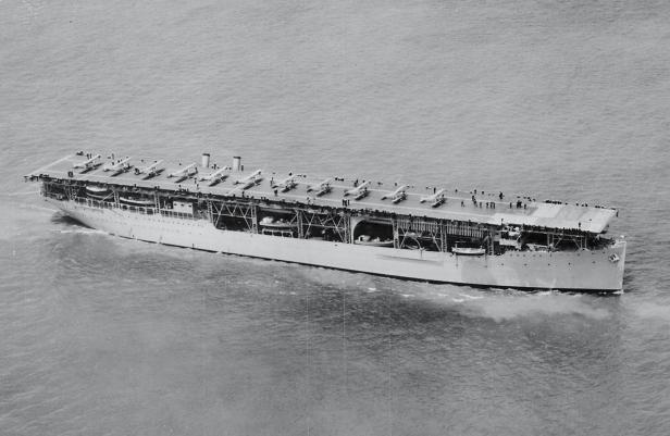 Die USS Langley - der erste Flugzeugträger der USA