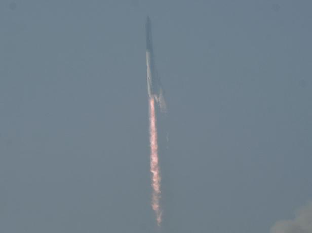 SpaceX Starship launches from Boca Chica near Brownsville