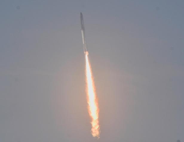 SpaceX Starship launches from Boca Chica near Brownsville