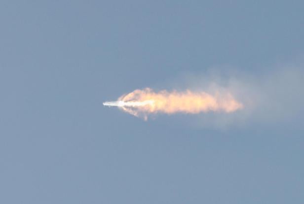 SpaceX Starship launches from Boca Chica near Brownsville