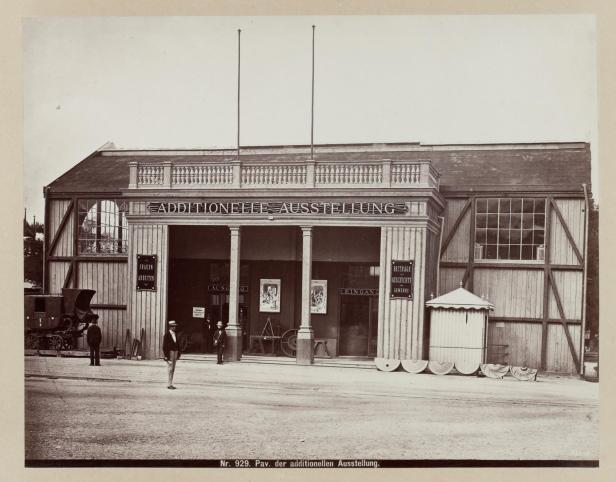 Der Frauenpavillon bei der Weltausstellung 1873 in Wien