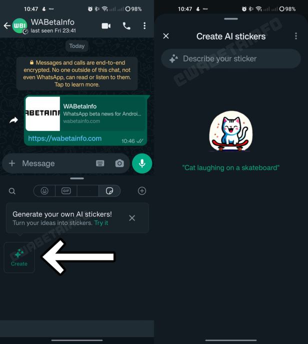 WhatsApp testet neues KI-Feature für Sticker