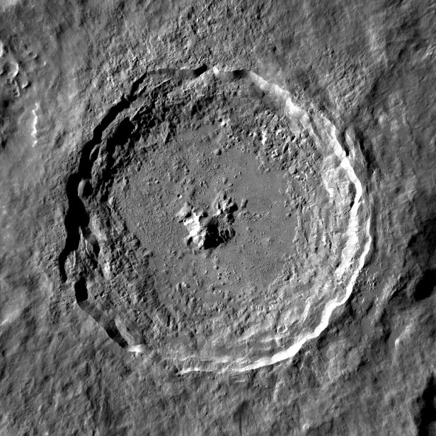 The actual Taiko crater.