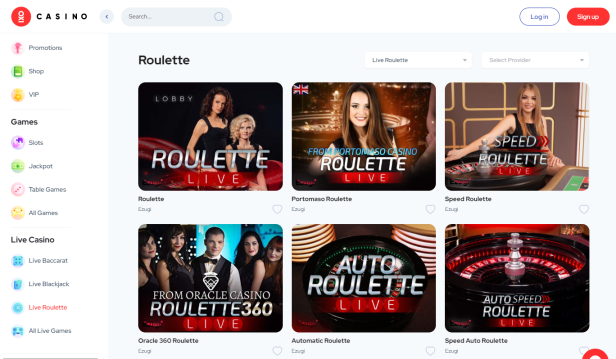 Oxi live casino startseite bildschirmfoto