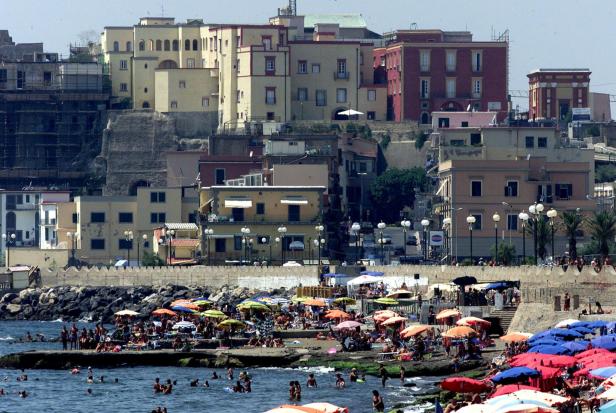 FILE PHOTO: HISTORIC POZZUOLI LOCATED ON COAST NORTH OF NAPLES CALLED RIONE TERRA.