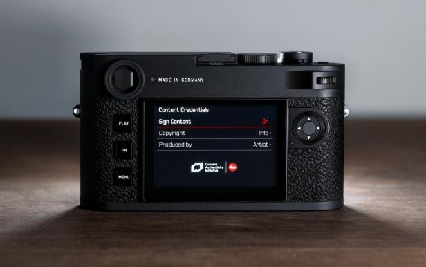 Mit der Leica M11-P kann man Fotos so genannte Content Credentials verpassen