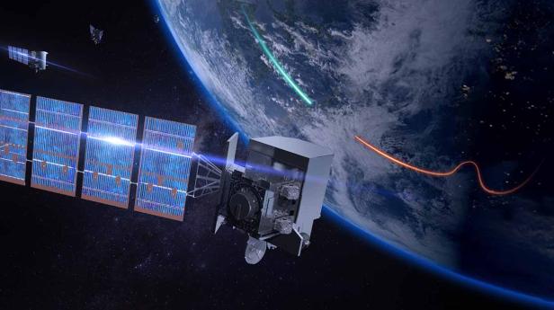 Satelliten sollen vor Hyperschallraketen warnen.