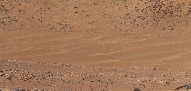 Ingenuity auf dem Mars.