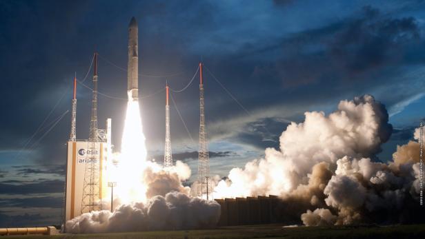 Der Start der Rakete erfolgte am Samstag