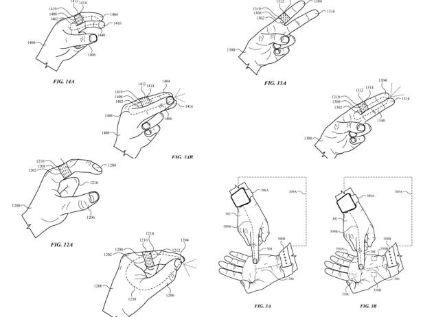 Darstellungen im Apple-Patent