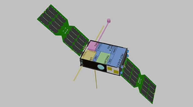 Der Mini-Satellit der JMU