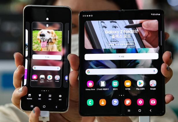 Samsung's foldable smartphone