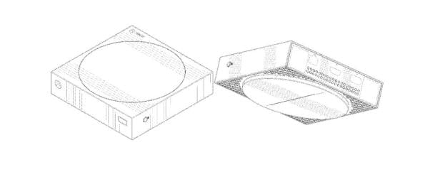 Die Box von oben (links) und unten (rechts).