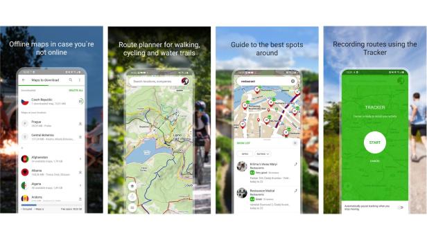 Mapy.cz ist ein Geheimtipp für Wanderer und Menschen, die zu Trips für mehrere Tage aufbrechen - die App zeigt u. a. wo man seine Wasserflasche auffüllen kann. 