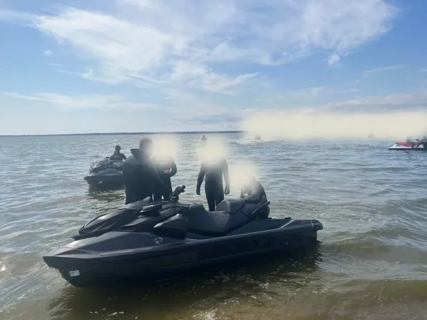 Eine ukrainische Spezialeinheit beim Training.