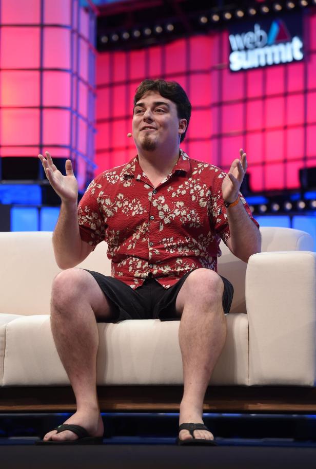 Palmer Luckey beim Web Summit 2018