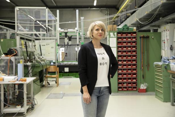 Roboterpsychologin Martina Mara lehrt an der Johannes Kepler Universität Linz.