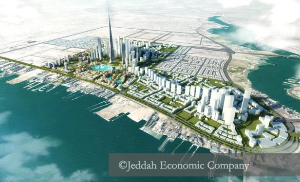 So soll die Jeddah Economic City einmal aussehen