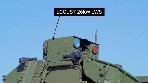 C-UAS DE Stryker LOCUST Laser