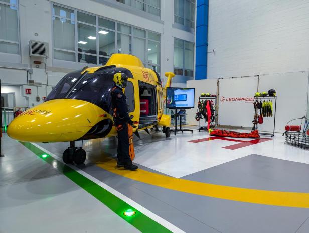 AW169 Trainingsgelände bei Leonardo