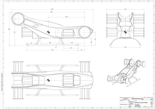 Diagramm des BlackBird Demonstrators