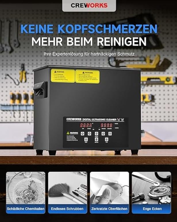 CREWORKS Ultraschallreinigungsgerät