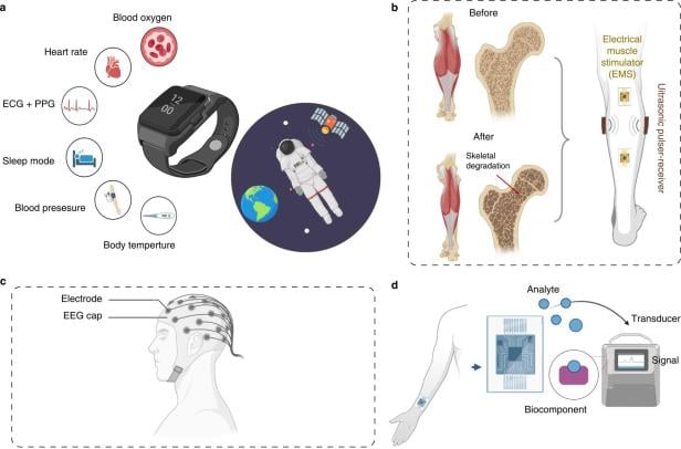 Übersicht der Sensoren in Wearables Übersicht der Sensoren in Wearables