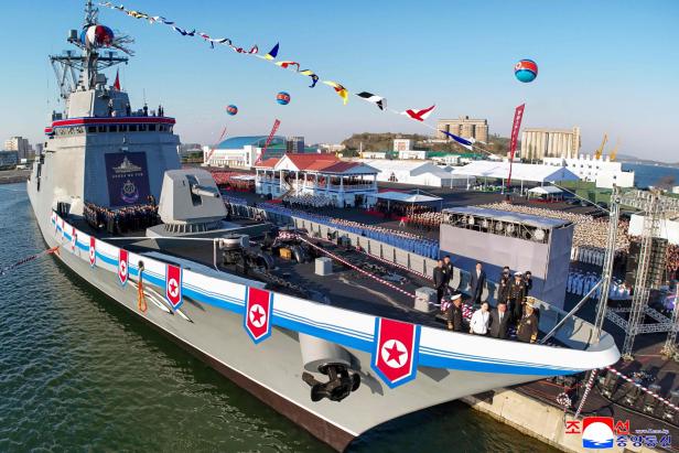 Choi Hyon TOPSHOT-NKOREA-MILITARY-NAVY